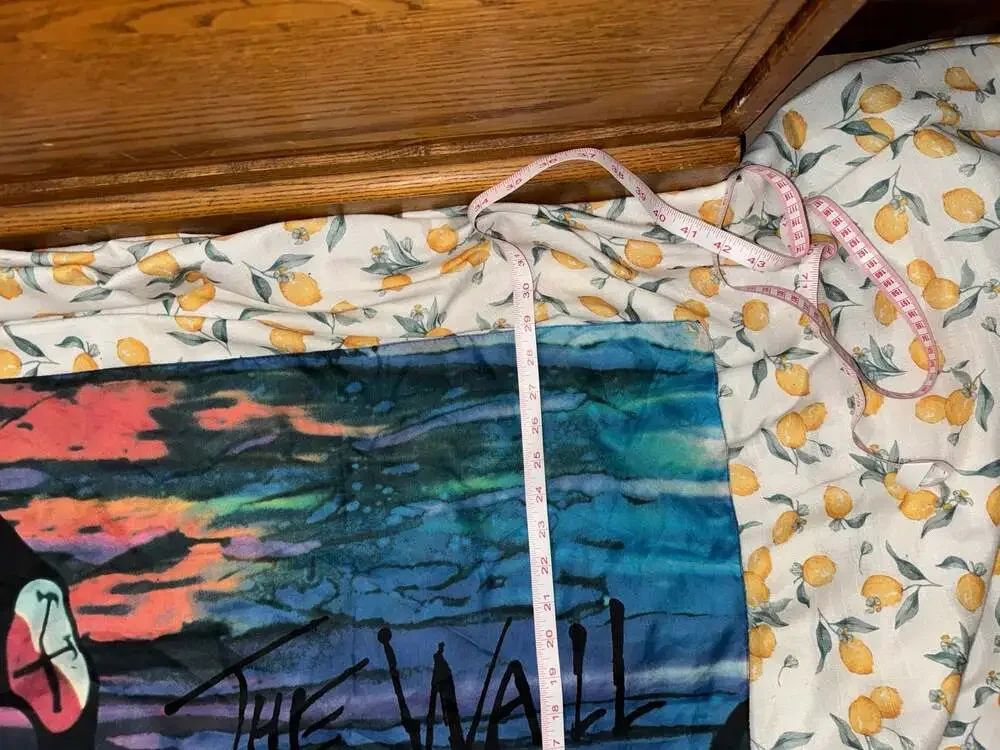 Vintage 1982 Pink Floyd The Wall Marching Hammers Tapestry Flag Winterland Heart